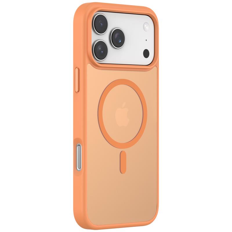 Θήκη TPU & PC Devia Apple iPhone 17 Pro Magnetic Shock Proof Pino Πορτοκαλί