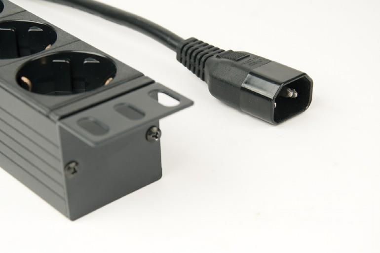 ENERGENIE ΠΟΛΥΜΠΡΙΖΟ 8 ΘΕΣΕΩΝ SCHUKO, RACK MOUNT, 1U, 10A, 3M, C14.