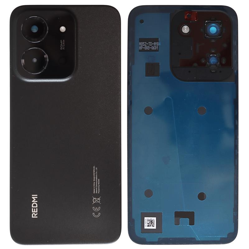 Καπάκι Μπαταρίας Redmi 15C Global Version Μαύρο (OEM)