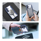 Θήκη Flip Dux Ducis Samsung Galaxy S25 5G Magnetic Wallet με Stand Skin X Pro Μπλε