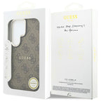 Θήκη PU Guess Samsung Galaxy S26 Ultra 5G Magnetic Hardcase Classic 4G Καφέ