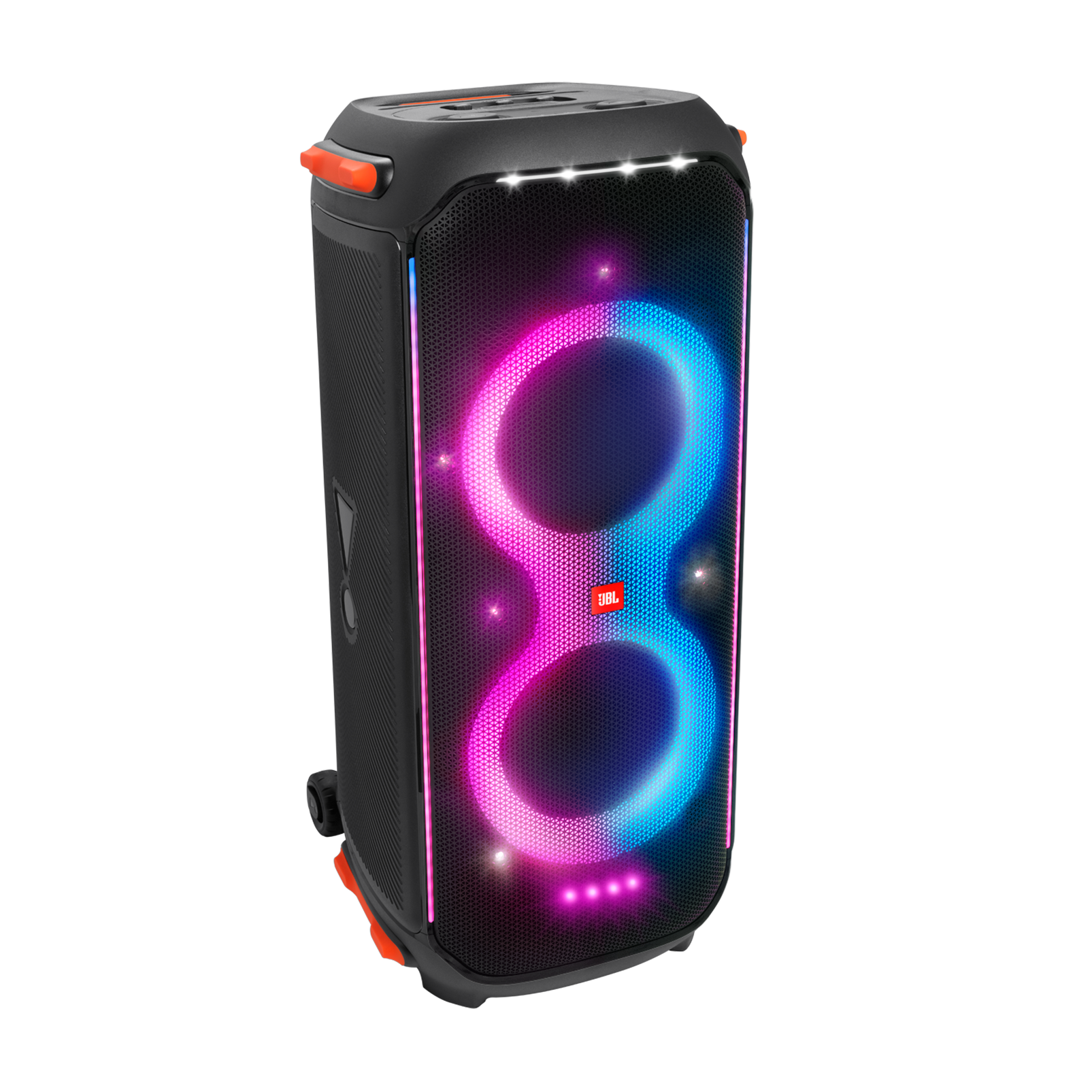 JBL Partybox 710, Bluetooth Party Speaker, IPX4, Wheels, Light Show, (Black)