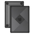 Θήκη TPU Flip Shock Proof Dux Ducis LCGH Apple MacBook Air 15.3" (2023/2024) Μαύρο