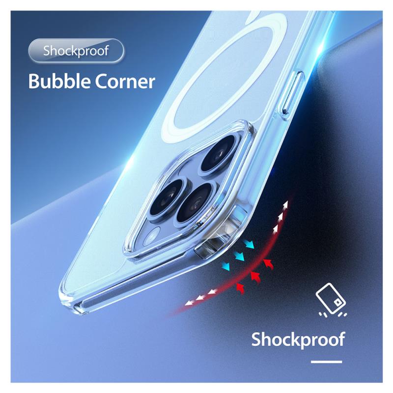Θήκη TPU & PC Dux Ducis Apple iPhone 16 Pro Max Magnetic MagSafe Clin Διάφανο