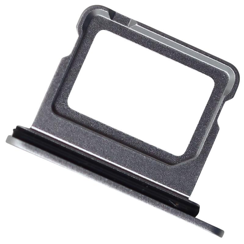 Βάση Κάρτας Sim Apple iPhone 16 / 16 Plus Λευκό (OEM)
