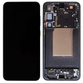 Οθόνη με Touch Screen & Μπροστινή Πρόσοψη Samsung S936B Galaxy S25 Plus 5G Μαύρο (Original)