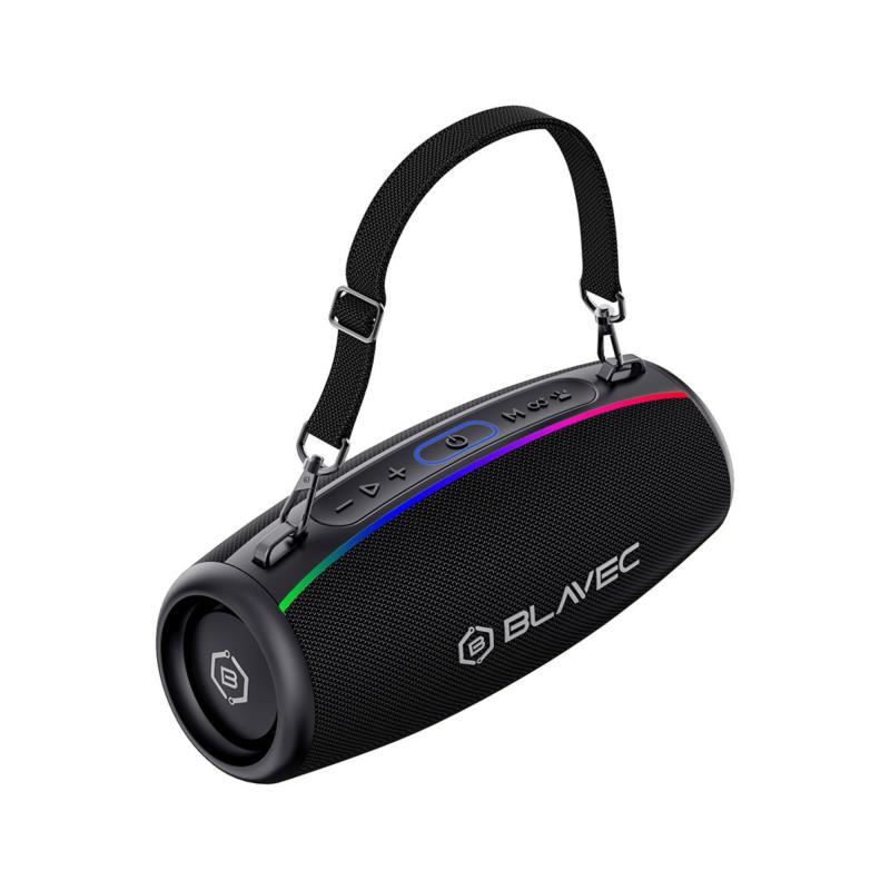 Φορητό Ηχείο Bluetooth Blavec WS-02 Bassbox TWS BT 5.3 USB AUX 4000mAh 120W Μαύρο