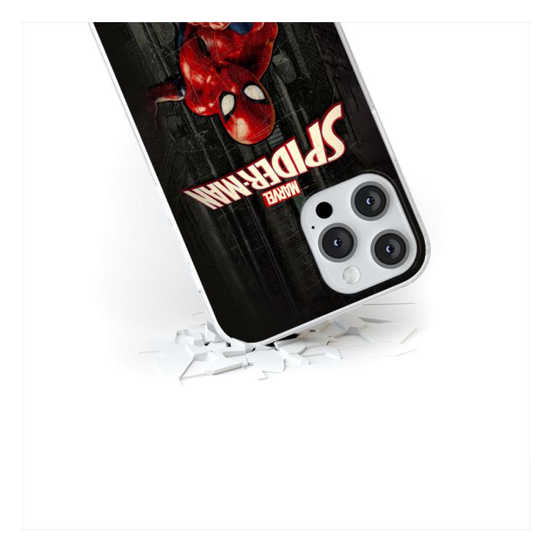 Θήκη Soft TPU Marvel Spiderman 007 Apple iPhone 15 Pro Μαύρο