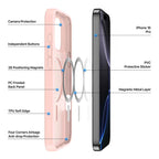 Θήκη TPU & PC Dux Ducis Apple iPhone 16 Pro Magnetic MagSafe Yind Μαύρο
