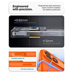 Θήκη Σιλικόνης Spigen Silicone Fit Magsafe Apple iPhone 17 Pro Max 5G Πορτοκαλί