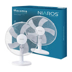 Επιτραπέζιος Ανεμιστήρας Niaros Macomia 35W Λευκό
