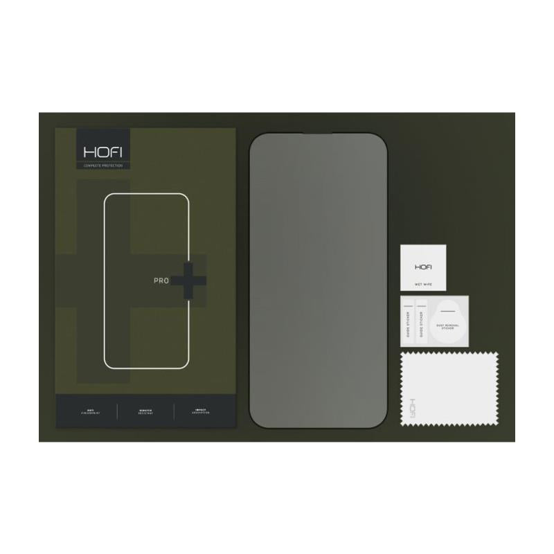 Tempered Glass Full Face Hofi Pro+ Apple iPhone 14 Pro Μαύρο (1 τεμ.)