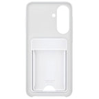Θήκη Σιλικόνης Samsung EF-OA376TJE A376 Galaxy A37 5G με Card Slot Ανοικτό Γκρι