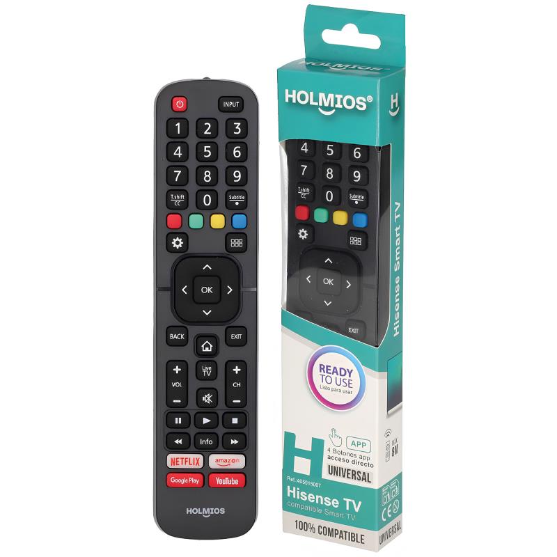 Τηλεχειριστήριο Holmios για Hisense Smart TV