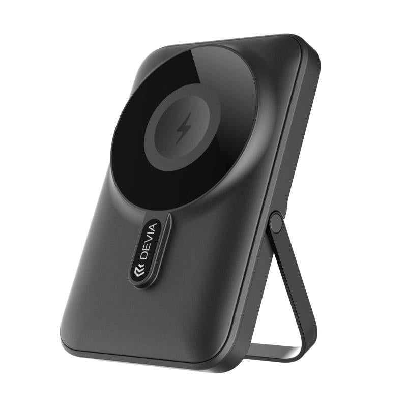 Φορτιστής Ανάγκης Devia EP201 22.5W 10000mAh PD Magnetic Wireless με Βραχίονα Στήριξης Extreme Speed Γκρι