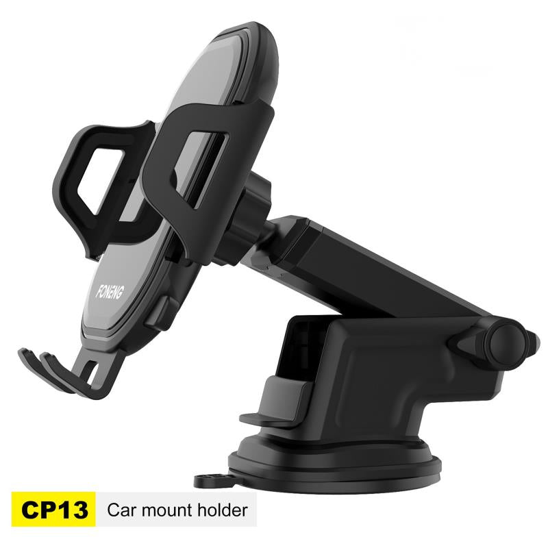 Universal Foneng CP13 Gravity Car Dashboard & Windshield Mount for Smartphones 3.5"-6.8" Black