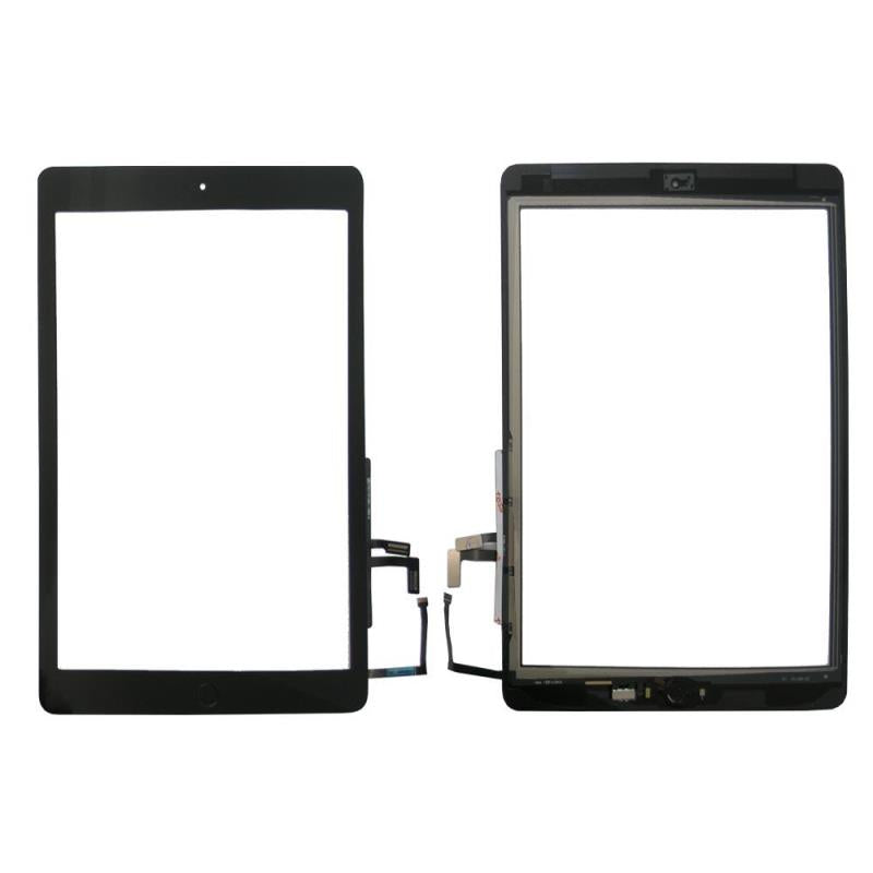 Touch Screen Apple iPad 9.7" Wi-Fi (2017) Full Set με Home Button Μαύρο (OEM)