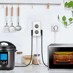 TESSAN TS306 ΠΟΛΥΜΠΡΙΖΟ 6 ΘΕΣΕΩΝ, 3 USB, ΓΚΡΙ/ΛΕΥΚΟ