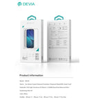Tempered Glass Crystal Diamond Hardness Devia Apple iPhone 18 Pro Max/ 17 Pro Max με Βοηθητικό Εργαλείο Van Μαύρο (1 τεμ.)