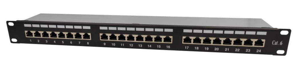 NG PATCH PANEL CAT6 FTP, 1U, 24 PORTS