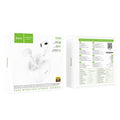 HOCO EW30 ΑΚΟΥΣΤΙΚΑ INTELLIGENT TRUE WIRELESS, ΛΕΥΚΟ
