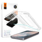 Tempered Glass Full Face Spigen Glas.tR EZ-FIT Samsung Galaxy S25 FE 5G (2 τεμ.)
