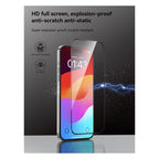 Tempered Glass Full Face Dust-Proof Devia Apple iPhone 15 Pro Van Διάφανο (1 τεμ.)