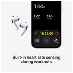 Ακουστικό Bluetooth Apple MFHP4 AirPods Pro 3 (2025) Λευκό