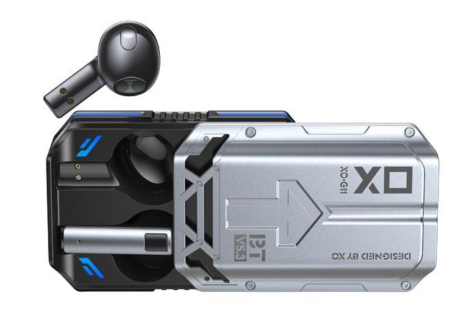 XO G11 ΑΚΟΥΣΤΙΚΑ HANDSFREE SWORD RAIN GAMING TWS, ΜΕΤΑΛΛΙΚΗ ΘΗΚΗ