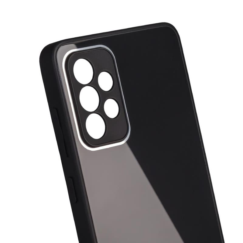 Θήκη TPU & Glass inos Samsung A725 Galaxy A72/ A726 Galaxy A72 5G CamGuard Μαύρο