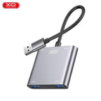 XO HUB012A 4 in 1 USB HUB, 4x USB 3.0