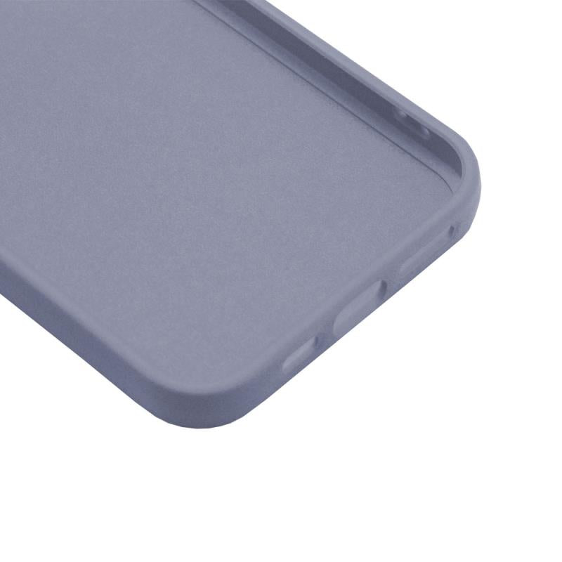 Θήκη Liquid Silicon inos Apple iPhone 12 Pro Max L-Cover Γκρι-Μπλε
