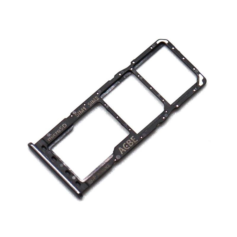 Βάση Κάρτας Sim & SD Samsung A325B Galaxy A32 4G Μαύρο (Original)