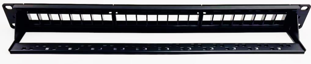 NG PATCH PANEL, 1U, 24 PORTS, KEYSTONE
