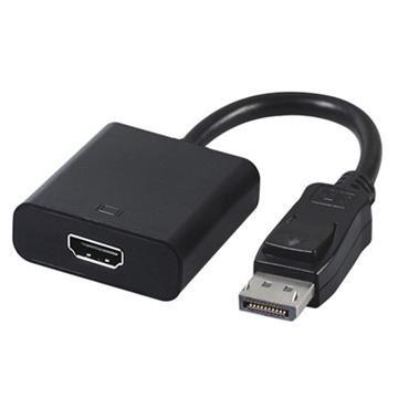 CABLEXPERT ΑΝΤΑΠΤΟΡΑΣ DISPLAYPORT TO HDMI, ΜΑΥΡΟ