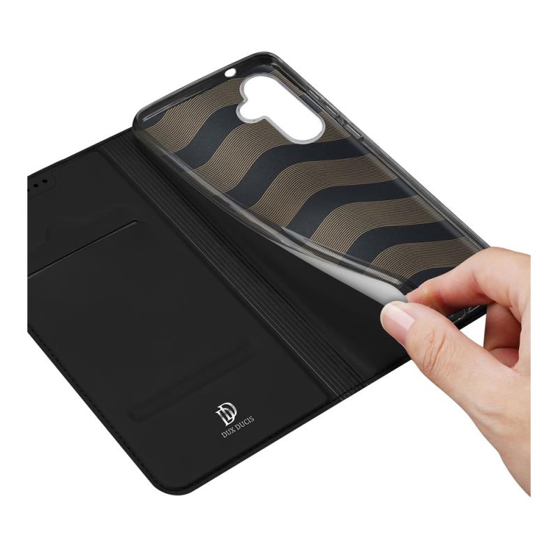 Θήκη Flip Dux Ducis Samsung Galaxy S24 5G Skin Pro Μαύρο