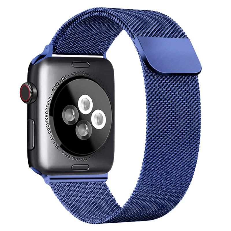 Λουράκι Ahastyle WG42 Magnetic Stainless Steel Apple Watch (38/ 40/ 41/ 42mm) Μπλε