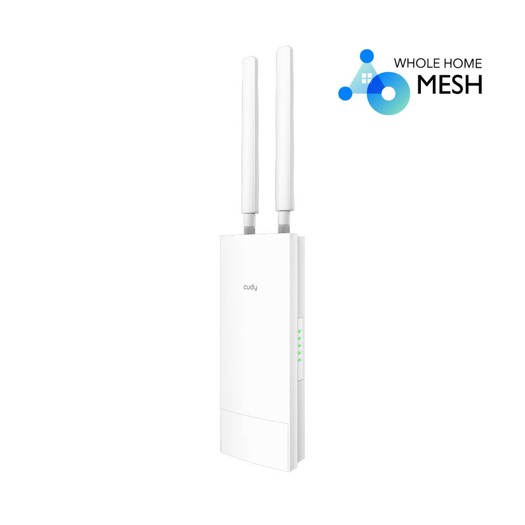 CUDY AP1300 OUTDOOR AC1200 WI-FI A/P, ROUTER, MIMO, MESH, POE