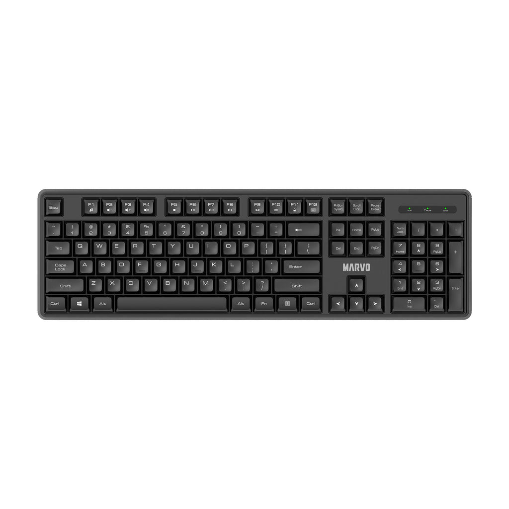 MARVO OFFICE WS005 ΑΣΥΡΜΑΤΟ ΣΕΤ ΠΛΗΚΤΡΟΛΟΓΙΟ/ΠΟΝΤΙΚΙ, GR