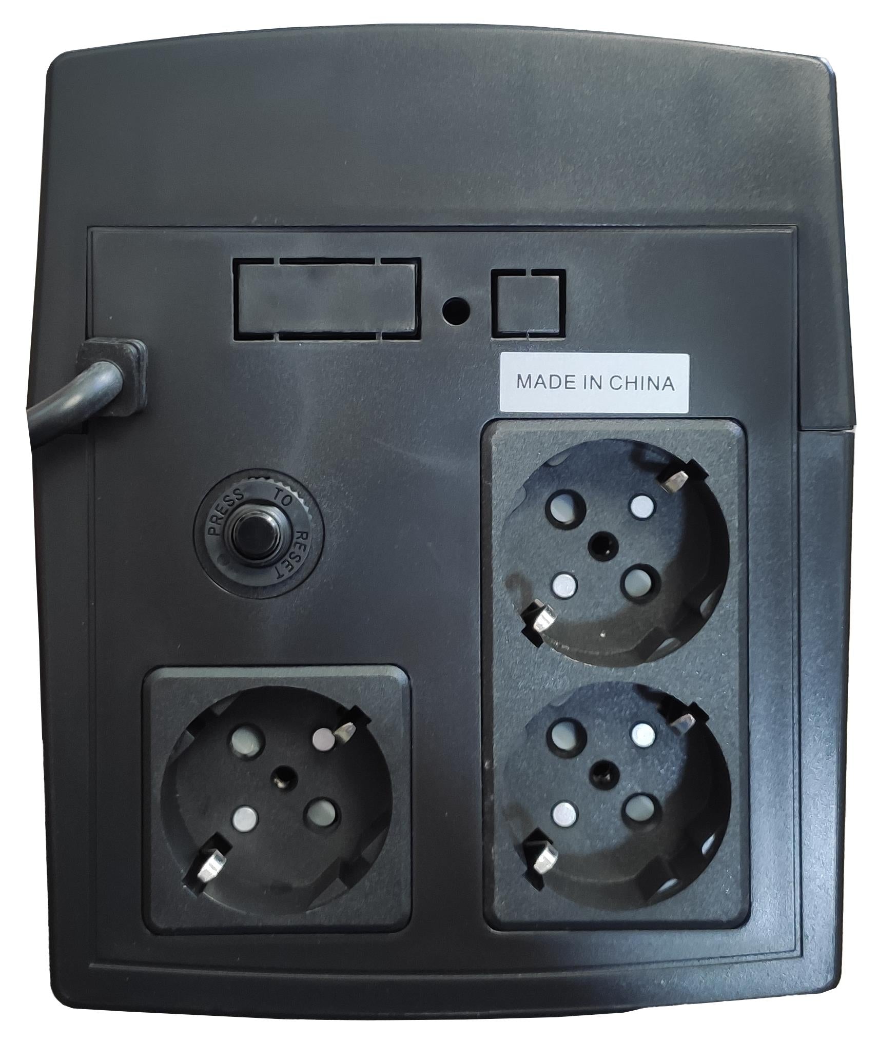 NG UPS 1200VA/720W ΜΕ AVR, LINE INTERACTIVE, 3 SCHUKO, 2x 12V7A, LED