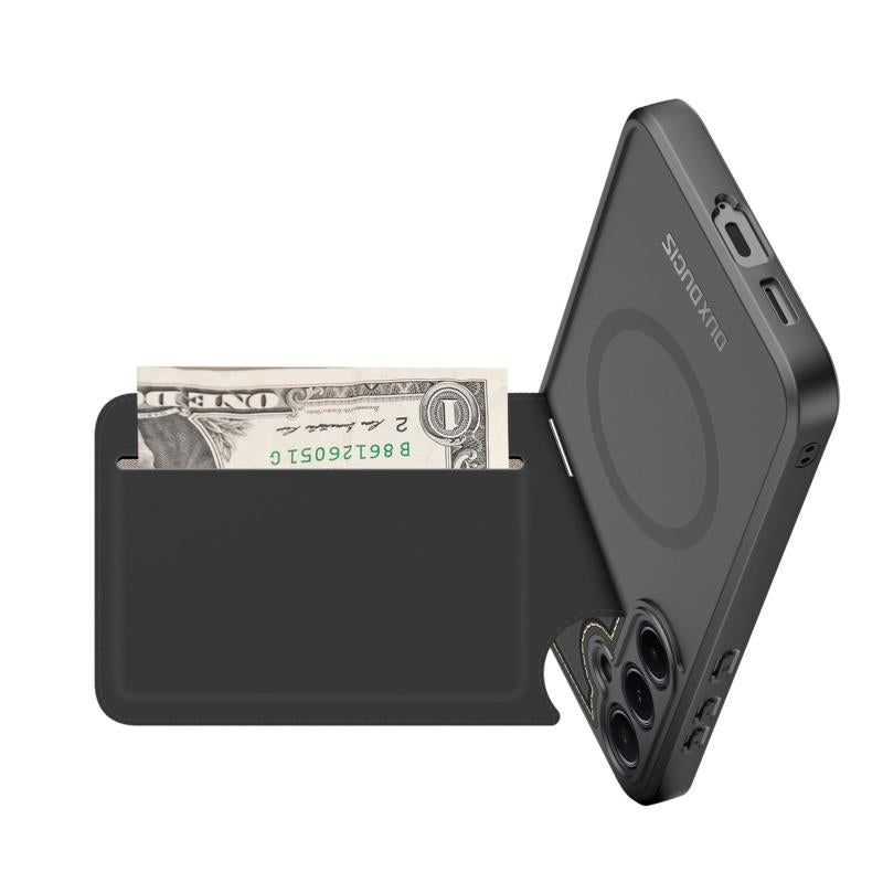 Θήκη Δερμάτινη Dux Ducis Samsung Galaxy S25 Plus 5G 3 σε 1 Magnetic με Stand Rafi II Μαύρο