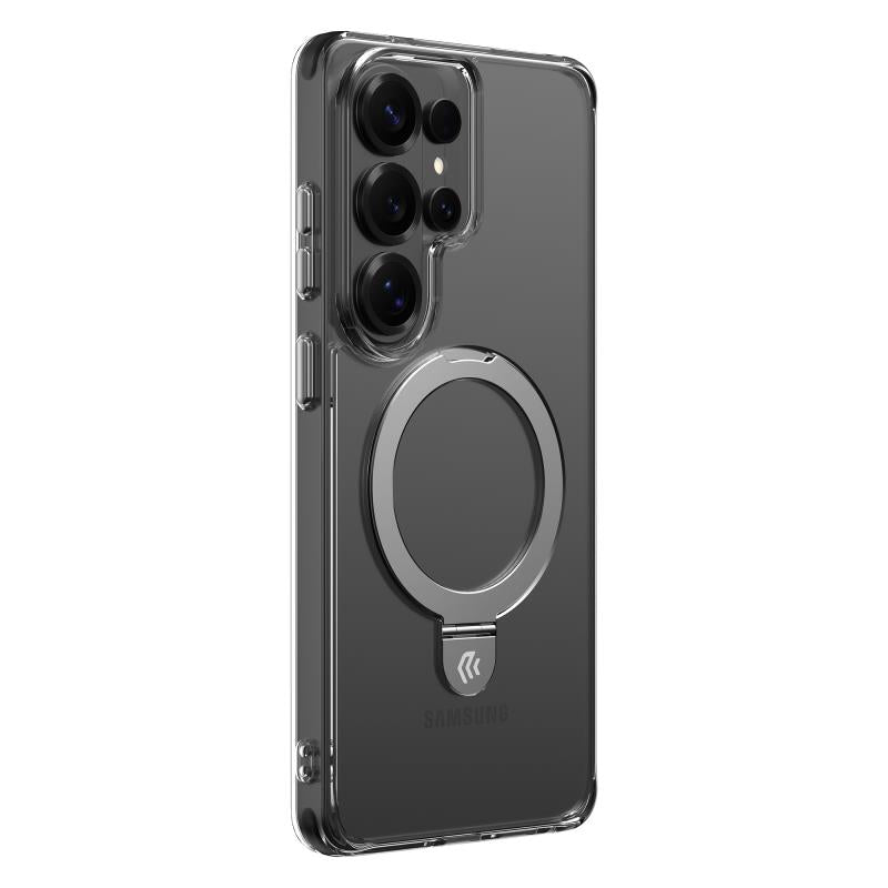 Θήκη TPU & PC Devia Samsung Galaxy S26 Ultra 5G Magnetic Shock Proof με Stand Clean Διάφανο