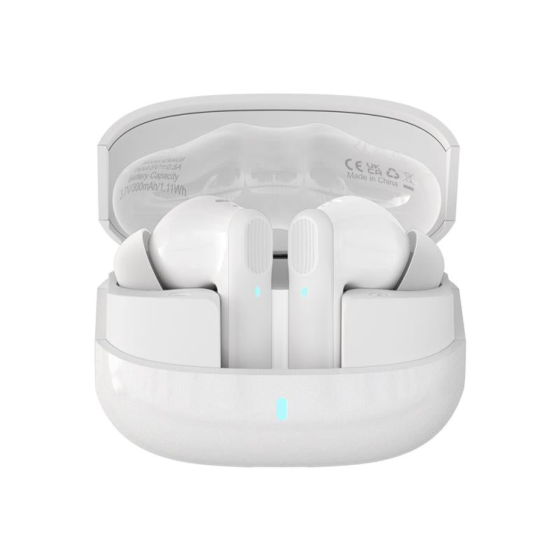True Wireless Ακουστικά Bluetooth Devia EM408 ANC Pro1 Λευκό