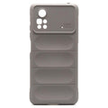 Θήκη Shield TPU inos Xiaomi Poco X4 Pro Stripes Ανοιχτό Γκρι