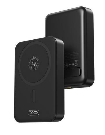 XO PR231 MAG SAFE IPHONE 15W WIRELESS+PD20W POWERBANK, 10000MAH, ΜΑΥΡΟ