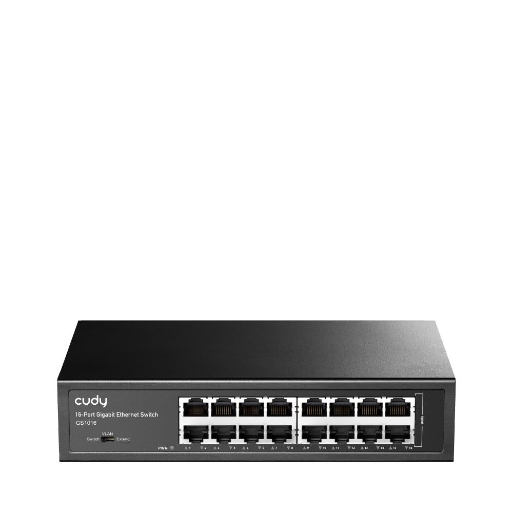 CUDY GS1016 16-PORT GIGABIT SWITCH, RACKMOUNT