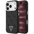 Θήκη PU & Eco-Leather Guess MagSafe Apple iPhone 18 Pro Max/ 17 Pro Max Hardcase Triangle Logo Μαύρο