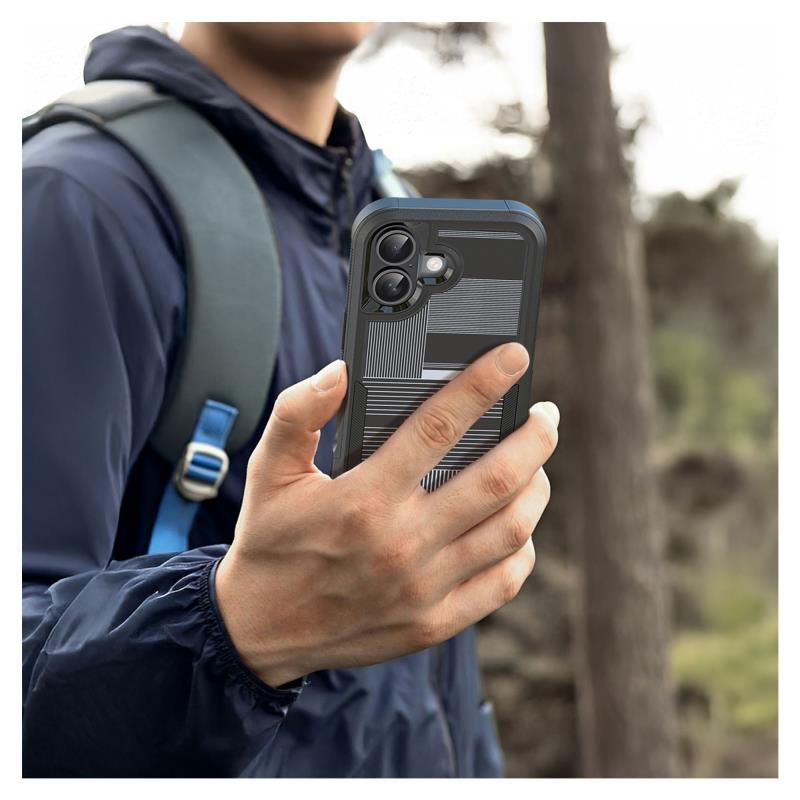 Θήκη TPU & PC Dux Ducis Shld Apple iPhone 17 Umbra Pattern Μαύρο
