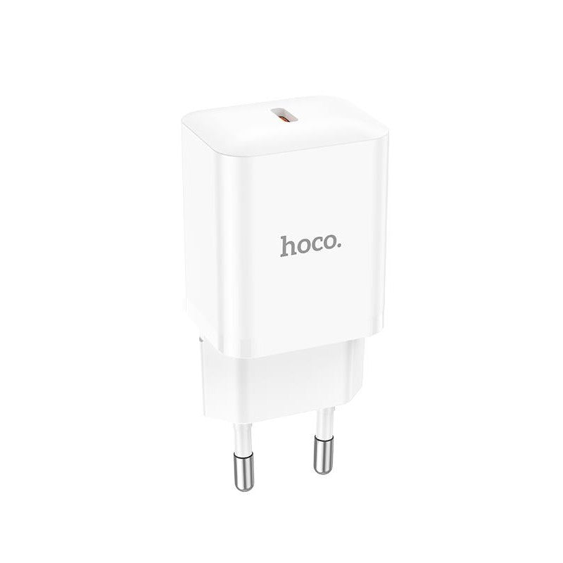 HOCO N27 Φορτιστής Innovative, PD20W, 1 Θύρα, Λευκό