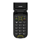 Κινητό Τηλέφωνο Hammer Bow LTE (Dual SIM) Μαύρο-Κίτρινο